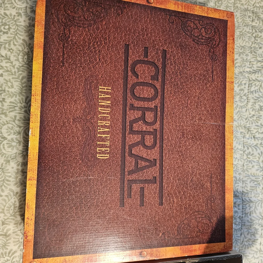 Corral Distressed Turquoise and Brown Ankle Boots - Picture 2 of 11